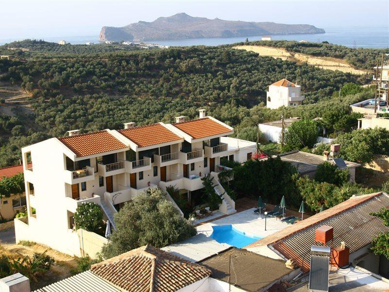 Orestis Hotel Sea View Apartments Сталос Экстерьер фото