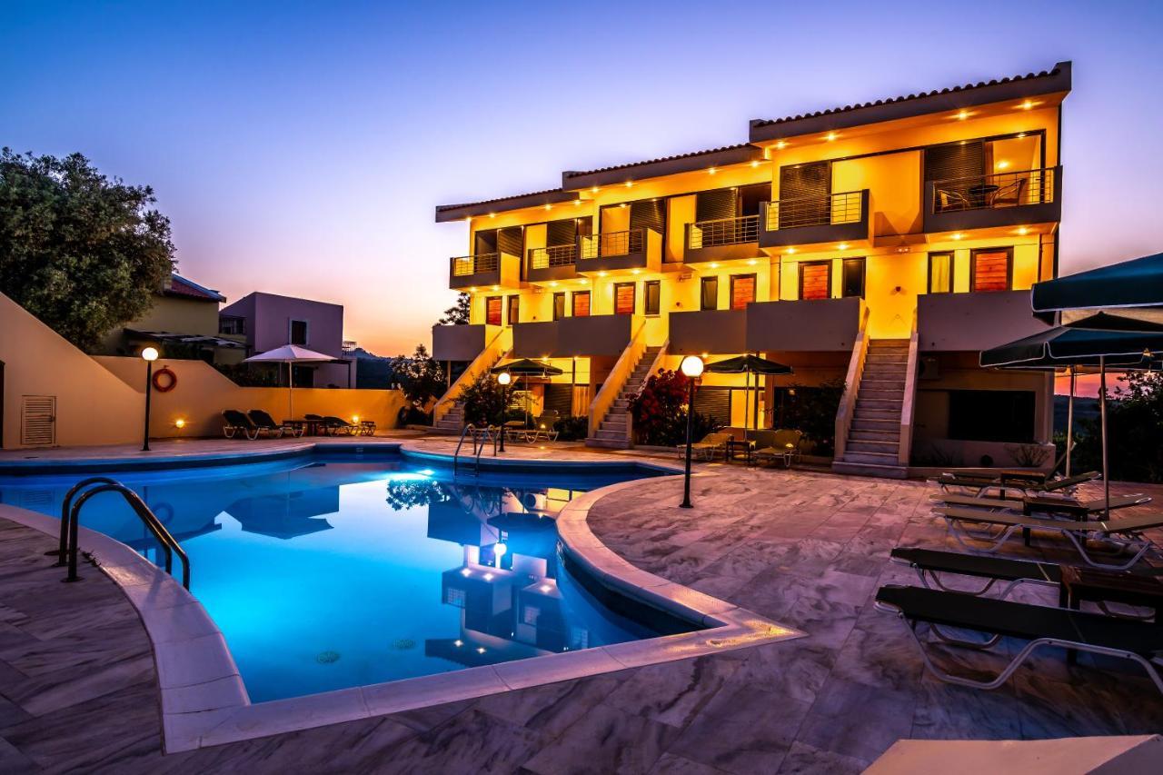 Orestis Hotel Sea View Apartments Сталос Экстерьер фото
