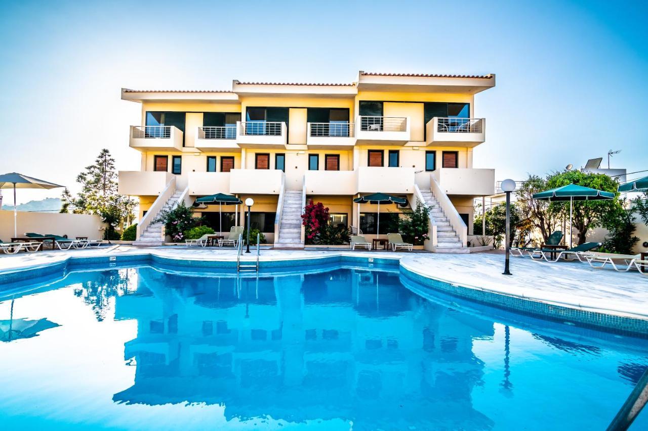 Orestis Hotel Sea View Apartments Сталос Экстерьер фото