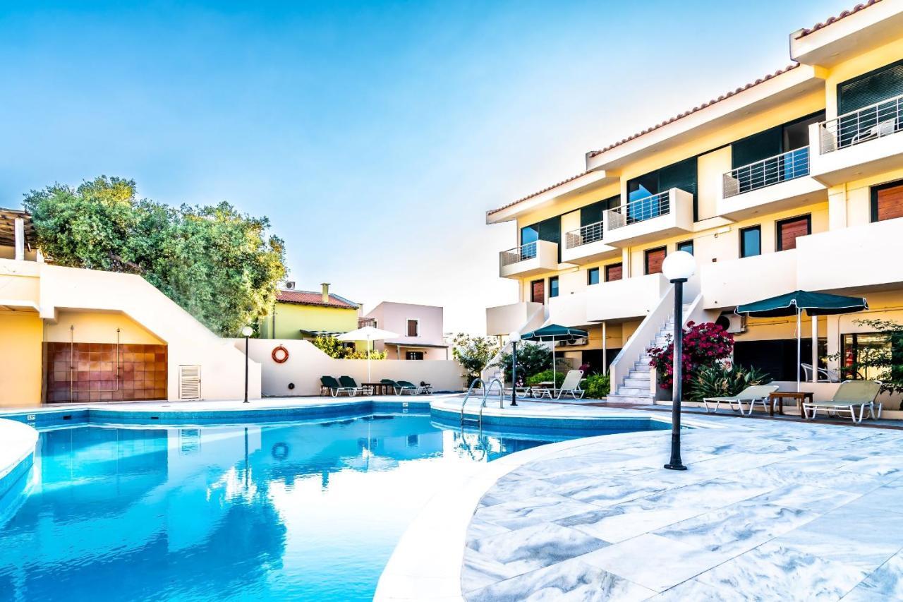 Orestis Hotel Sea View Apartments Сталос Экстерьер фото