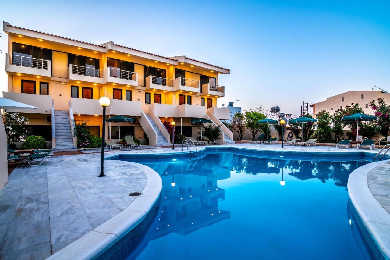 Orestis Hotel Sea View Apartments Сталос Экстерьер фото