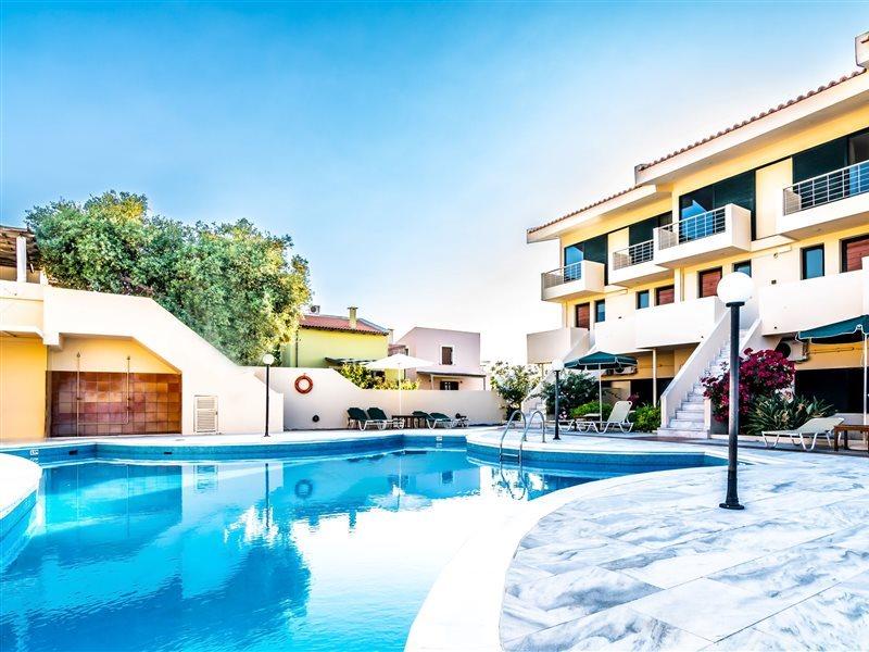 Orestis Hotel Sea View Apartments Сталос Экстерьер фото