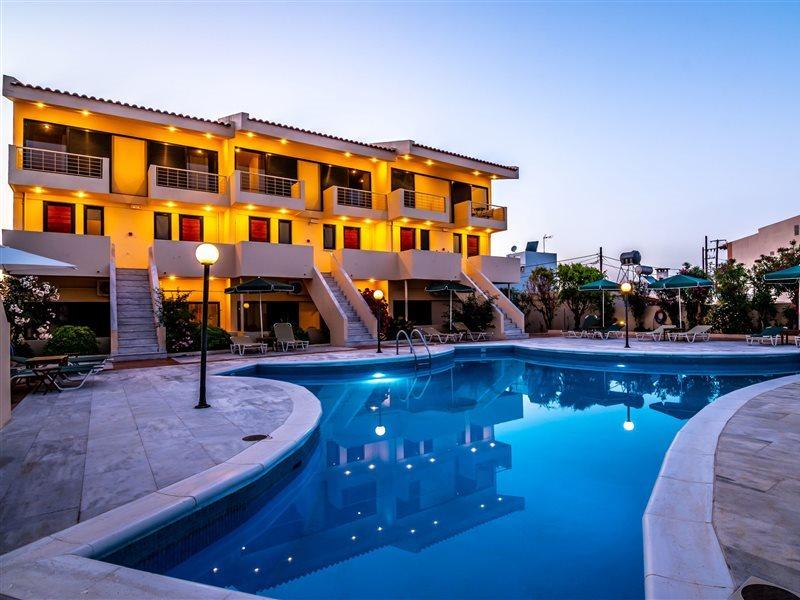 Orestis Hotel Sea View Apartments Сталос Экстерьер фото